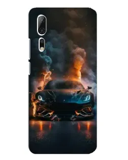 Чехол для ZTE Axon 10 Pro с картинкой «Lamborghini дымная эстетика»