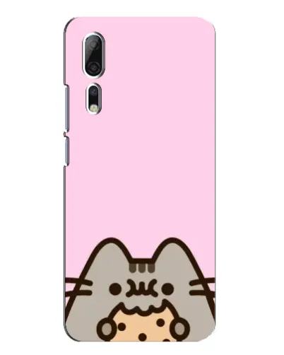 Чехол для ZTE Axon 10 Pro с картинкой «Pusheen и печенье» Чехол для ZTE Axon 10 Pro с картинкой «Pusheen и печенье»