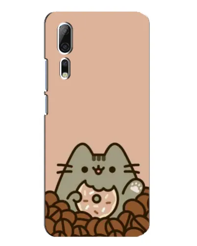 Чехол для ZTE Axon 10 Pro с картинкой «Кофейный Пушин» Чехол для ZTE Axon 10 Pro с картинкой «Кофейный Пушин»
