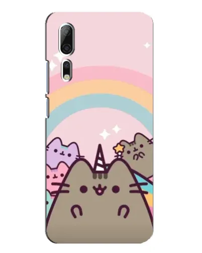 Чехол для ZTE Axon 10 Pro с картинкой «Единорог Pusheen» Чехол для ZTE Axon 10 Pro с картинкой «Единорог Pusheen»
