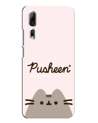 Чехол для ZTE Axon 10 Pro с картинкой «Pusheen логотип» Чехол для ZTE Axon 10 Pro с картинкой «Pusheen логотип»