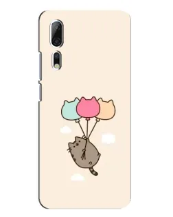 Чехол для ZTE Axon 10 Pro с картинкой «Пушин на шариках»