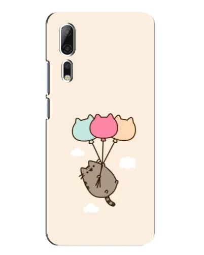 Чехол для ZTE Axon 10 Pro с картинкой «Пушин на шариках» Чехол для ZTE Axon 10 Pro с картинкой «Пушин на шариках»