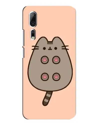 Чехол для ZTE Axon 10 Pro с картинкой «Пушин пузиком кверху» Чехол для ZTE Axon 10 Pro с картинкой «Пушин пузиком кверху»