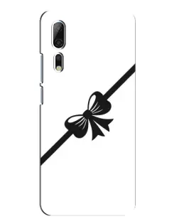 Чехол для ZTE Axon 10 Pro с картинкой «Диагональный бант»
