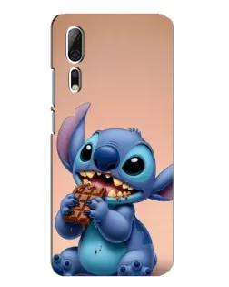 Чехол для ZTE Axon 10 Pro с картинкой «Стич ест шоколад» Чехол для ZTE Axon 10 Pro с картинкой «Стич ест шоколад»