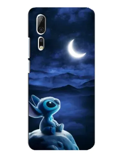 Чехол для ZTE Axon 10 Pro с картинкой «Лунная ночь Стича» Чехол для ZTE Axon 10 Pro с картинкой «Лунная ночь Стича»