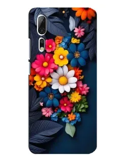 Чохол для ZTE Axon 10 Pro з картинкою «Квіткова феєрія»