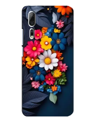 Чохол для ZTE Axon 10 Pro з картинкою «Квіткова феєрія»