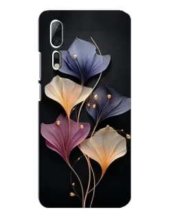 Чохол для ZTE Axon 10 Pro з картинкою «Лілові квіти грації»