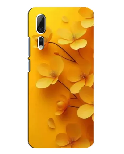 Чохол для ZTE Axon 10 Pro з картинкою «Золоті пелюстки»