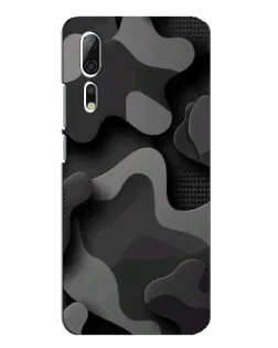 Чехол для ZTE Axon 10 Pro с картинкой «Темный абстрактный камуфляж» Чехол для ZTE Axon 10 Pro с картинкой «Темный абстрактный камуфляж»