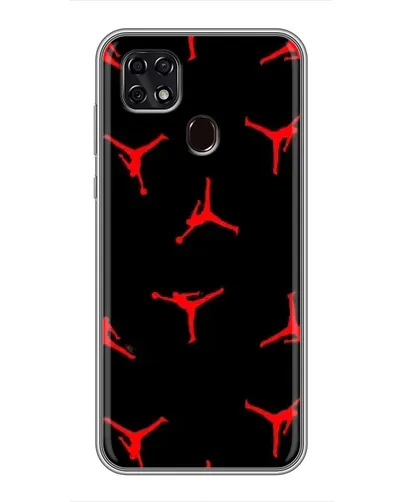 Чехол для ZTE Blade 20 Smart с картинкой «Jordan Red Pattern» Чехол для ZTE Blade 20 Smart с картинкой «Jordan Red Pattern»