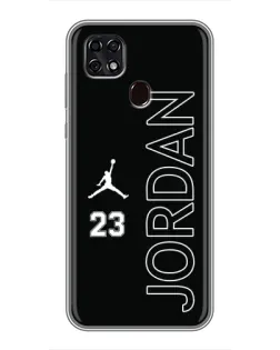 Чехол для ZTE Blade 20 Smart с картинкой «Jordan Vertical»