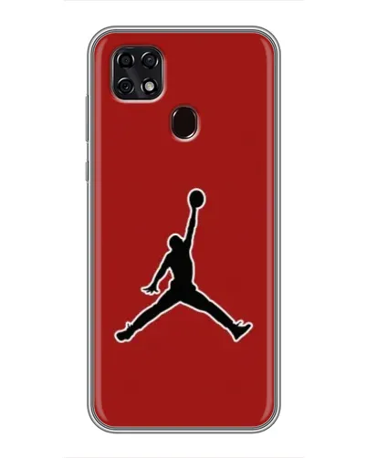 Чехол для ZTE Blade 20 Smart с картинкой «Jordan Red Back» Чехол для ZTE Blade 20 Smart с картинкой «Jordan Red Back»