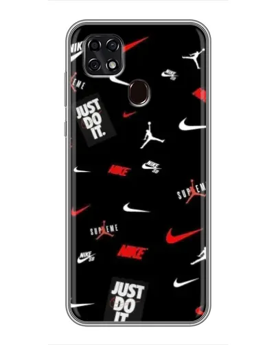 Чехол для ZTE Blade 20 Smart с картинкой «Nike Mix Pattern» Чехол для ZTE Blade 20 Smart с картинкой «Nike Mix Pattern»
