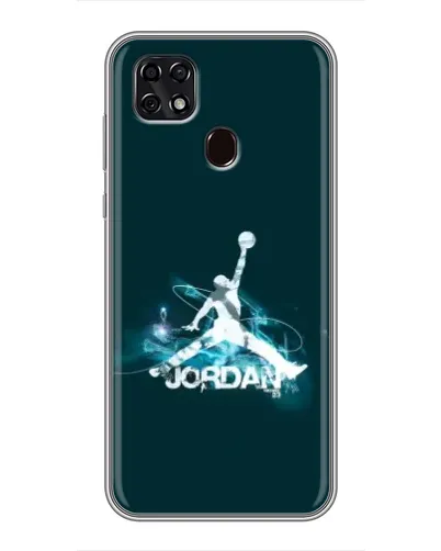Чехол для ZTE Blade 20 Smart с картинкой «Jordan Blue Fire» Чехол для ZTE Blade 20 Smart с картинкой «Jordan Blue Fire»