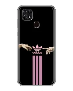 Чехол для ZTE Blade 20 Smart с картинкой «Adidas Hands»