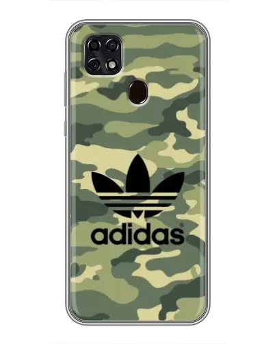 Чехол для ZTE Blade 20 Smart с картинкой «Милитари стиль Adidas»