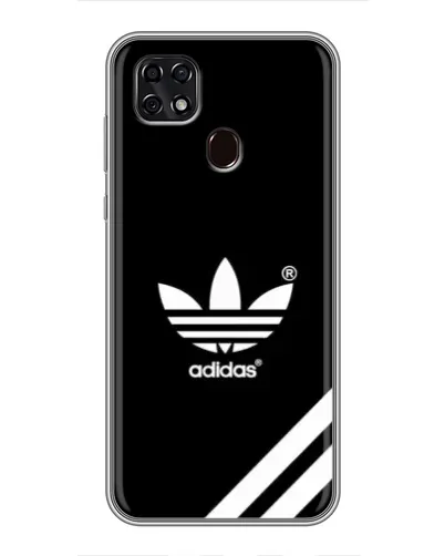 Чехол для ZTE Blade 20 Smart с картинкой «Adidas с диагональными полосами»