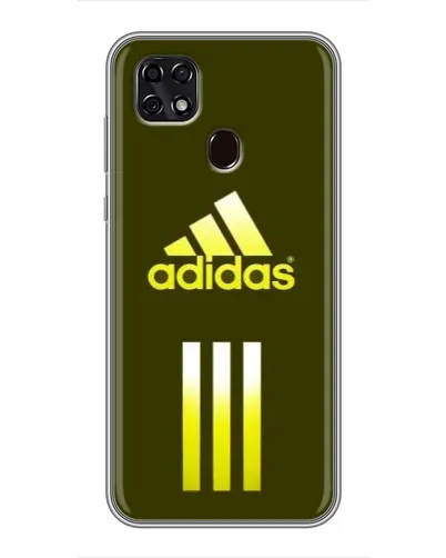 Чехол для ZTE Blade 20 Smart с картинкой «Оливковый градиент Adidas»