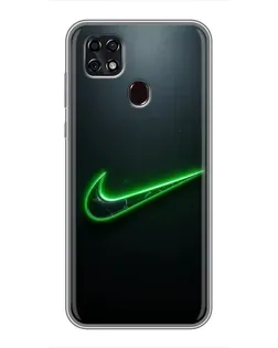 Чехол для ZTE Blade 20 Smart с картинкой «Неоновый контур Nike» Чехол для ZTE Blade 20 Smart с картинкой «Неоновый контур Nike»