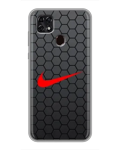 Чехол для ZTE Blade 20 Smart с картинкой «Nike — карбоновая сетка» Чехол для ZTE Blade 20 Smart с картинкой «Nike — карбоновая сетка»