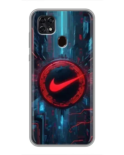 Чехол для ZTE Blade 20 Smart с картинкой «Техногенный стиль Nike» Чехол для ZTE Blade 20 Smart с картинкой «Техногенный стиль Nike»
