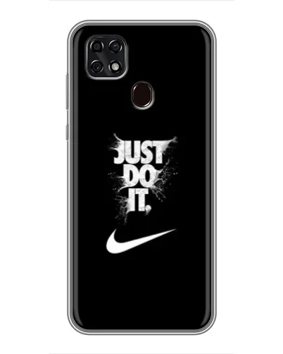 Чехол для ZTE Blade 20 Smart с картинкой «Текстовый принт Nike» Чехол для ZTE Blade 20 Smart с картинкой «Текстовый принт Nike»