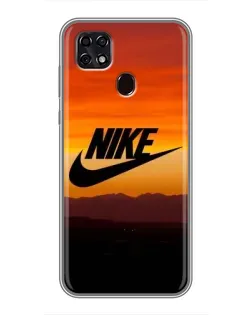 Чехол для ZTE Blade 20 Smart с картинкой «Nike — вечерний горизонт»