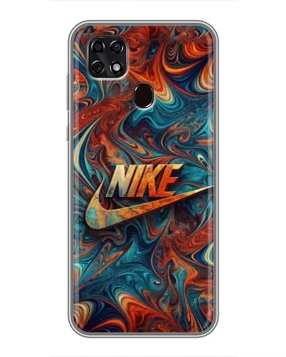 Чехол для ZTE Blade 20 Smart с картинкой «Nike в абстракции» Чехол для ZTE Blade 20 Smart с картинкой «Nike в абстракции»