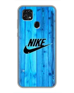 Чехол для ZTE Blade 20 Smart с картинкой «Голубое дерево Nike»