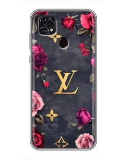 Чехол для ZTE Blade 20 Smart с картинкой «Цветочный Louis Vuitton» Чехол для ZTE Blade 20 Smart с картинкой «Цветочный Louis Vuitton»