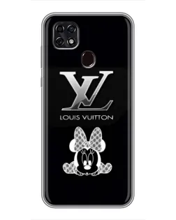 Чехол для ZTE Blade 20 Smart с картинкой «LV и Минни Маус»