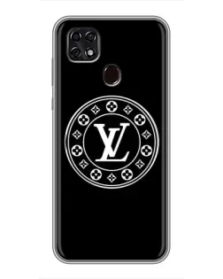 Чехол для ZTE Blade 20 Smart с картинкой «LV — печать стиля»
