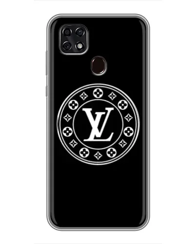 Чехол для ZTE Blade 20 Smart с картинкой «LV — печать стиля»