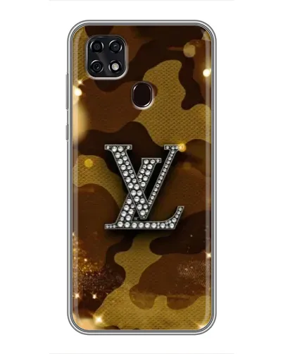 Чехол для ZTE Blade 20 Smart с картинкой «Камуфляжный Louis Vuitton»