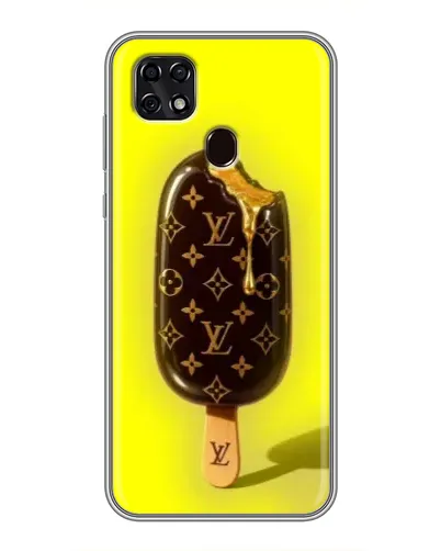 Чехол для ZTE Blade 20 Smart с картинкой «Мороженое от LV»