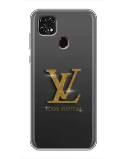 Чехол для ZTE Blade 20 Smart с картинкой «Градиент Louis Vuitton»
