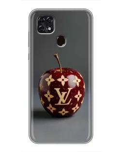 Чехол для ZTE Blade 20 Smart с картинкой «Красное яблоко LV»