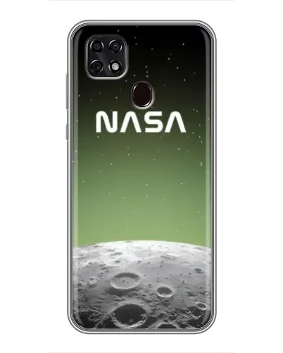 Чехол для ZTE Blade 20 Smart с картинкой «NASA — лунный градиент» Чехол для ZTE Blade 20 Smart с картинкой «NASA — лунный градиент»