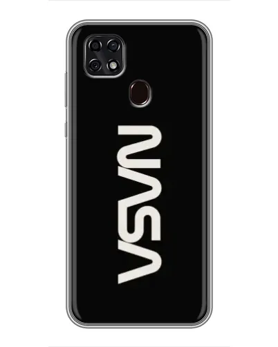 Чехол для ZTE Blade 20 Smart с картинкой «NASA — вертикальный логотип» Чехол для ZTE Blade 20 Smart с картинкой «NASA — вертикальный логотип»