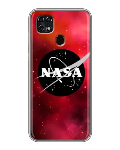 Чехол для ZTE Blade 20 Smart с картинкой «NASA — красная туманность» Чехол для ZTE Blade 20 Smart с картинкой «NASA — красная туманность»