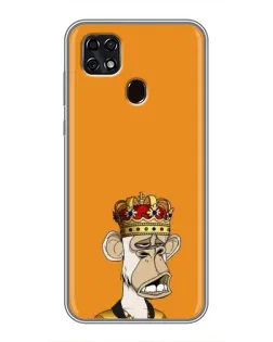 Чехол для ZTE Blade 20 Smart с картинкой «Золотая обезьяна Bored Ape» Чехол для ZTE Blade 20 Smart с картинкой «Золотая обезьяна Bored Ape»