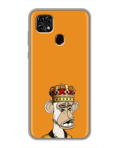 Чехол для ZTE Blade 20 Smart с картинкой «Золотая обезьяна Bored Ape» Чехол для ZTE Blade 20 Smart с картинкой «Золотая обезьяна Bored Ape»