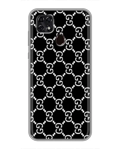 Чехол для ZTE Blade 20 Smart с картинкой «Gucci — сетчатый паттерн»
