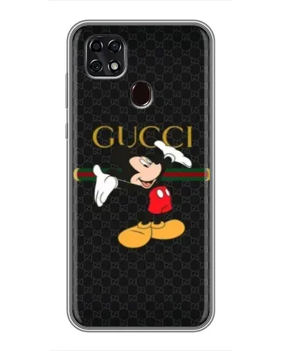 Чехол для ZTE Blade 20 Smart с картинкой «Микки Маус Gucci»
