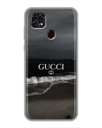 Чехол для ZTE Blade 20 Smart с картинкой «Gucci — морской прибой»