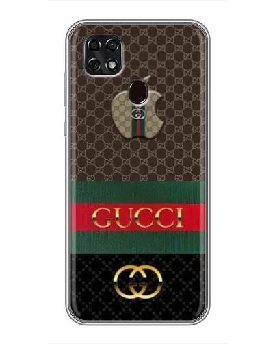 Чехол для ZTE Blade 20 Smart с картинкой «Gucci — брендированный десерт»
