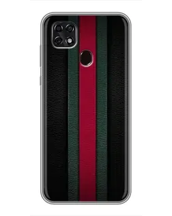 Чехол для ZTE Blade 20 Smart с картинкой «Gucci — неоновая линия»
